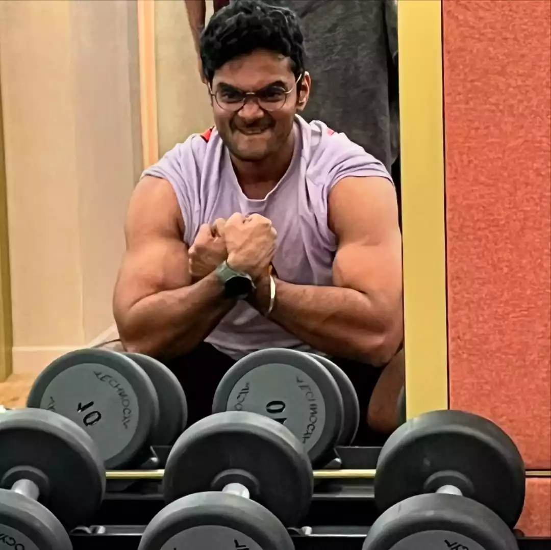 Weight loss influencer Vishwa Bharath Weight loss influencer Vishwa Bharath