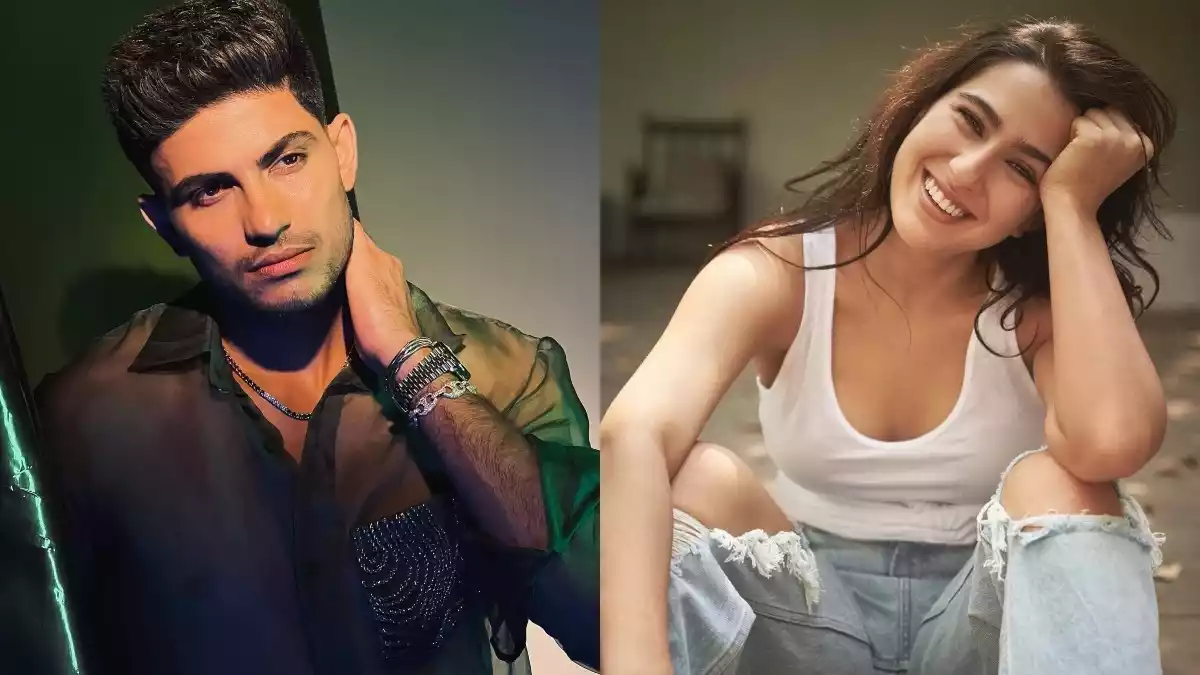 Shubman Gill and Sara Ali Khan Shubman Gill and Sara Ali Khan