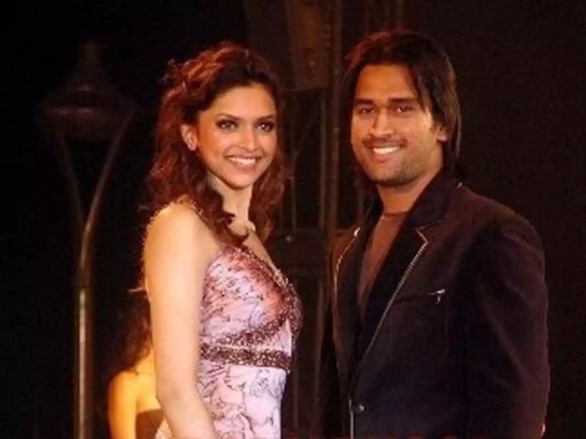Deepika Padukone and MS Dhoni Deepika Padukone and MS Dhoni