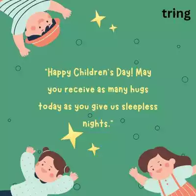 Funny Children's Day Wishes from Parents